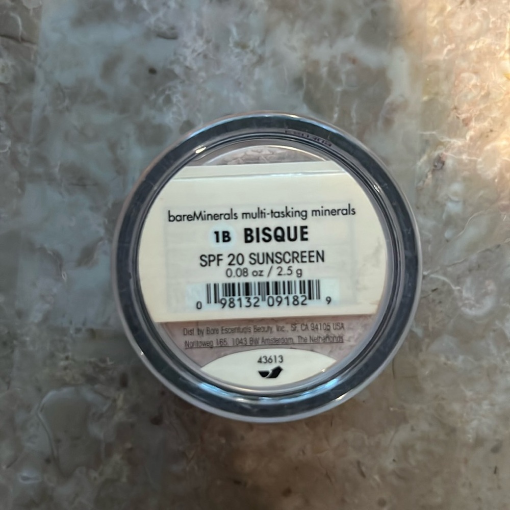 BAREMINERALS Bisque 1B Multi-tasking Spf20 Concealer * Full Size 2.5g